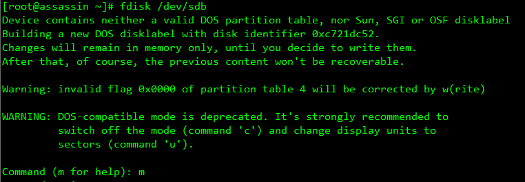 Linux新手之路 - fdisk  mke2fs mount_新手_05