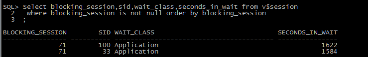 oracle 阻塞会话的查看与解除_oracle_07