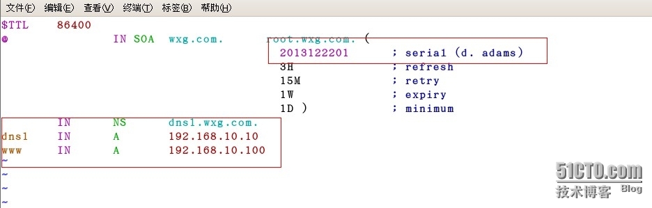 Linux下DNS服务，相关配置文件关系（刚刚学来的展示一下）_DNS_07