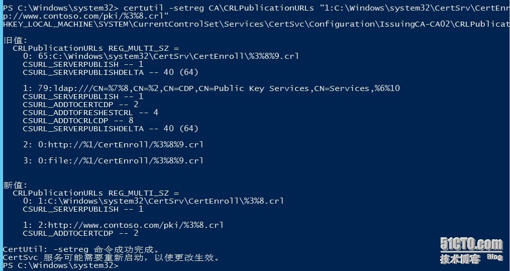 用Windows Server 2012 R2 搭建二层证书服务结构 Part 4_证书服务_14