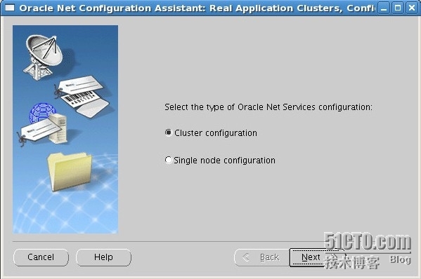 RedHat 5.6_x86_64 + ASM + RAW+ Oracle 10g RAC （十） 添加节点—创建监听_Oracle 10g RAC  add 