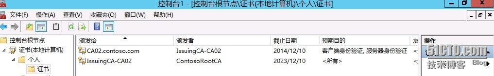 用Windows Server 2012 R2 搭建二层证书服务结构 Part 5_Server 2012 R2_14