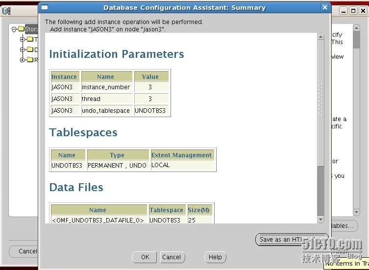 RedHat 5.6_x86_64 + ASM + RAW+ Oracle 10g RAC （十一） 添加节点—创建实例_ASM_09