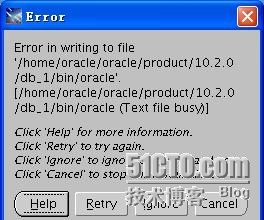 oracle 10.2.0.5.0 patch 报错_报错