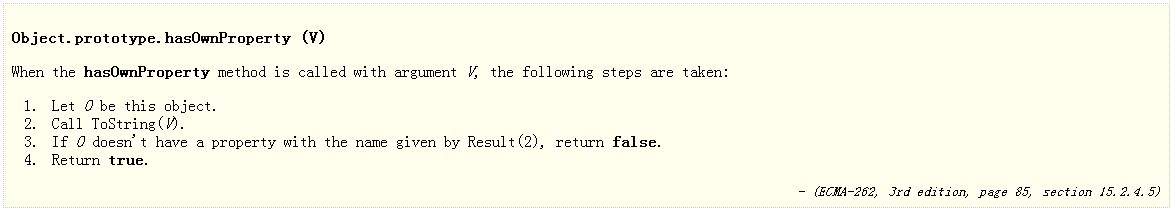 js prototype 和 hasOwnProperty的几个例子_hasOwnProperty
