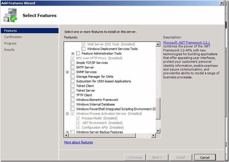 Windows server 2008 R2 下安装Exchange 2010 SP1_Exchange sp1 安装_04