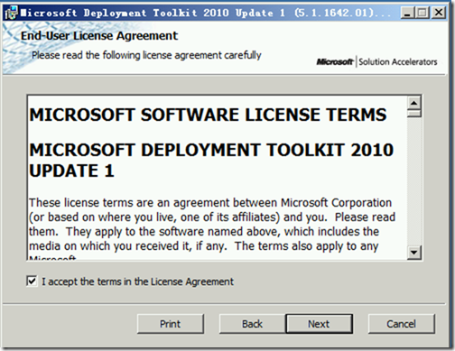 MDT2010学习（一），安装MDT2010_Windows_03