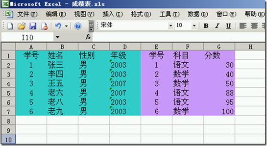 SQL2005学习（三十五），多表查询_color_03