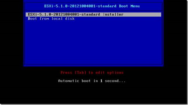 【VMware虚拟化解决方案】ESXI 5.1安装和配置_有奖征文