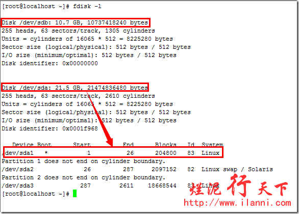 烂泥：centos6.4服务器添加新硬盘_centos_08