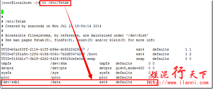 烂泥：centos6.4服务器添加新硬盘_centos_15