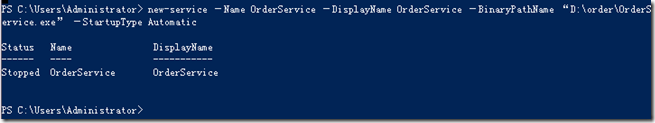 PowerShell创建Windows服务_ new-service