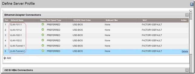 Scenario 7 – HP C7000 VC FlexFabric  Tunneled VLANs and SUS  A/A vSphere_ FlexFabric_11