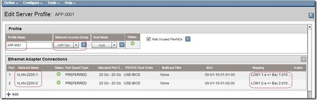 Scenario 8 -HP Virtual Connect FlexFabricNAG in a Shared Uplink Set-Ethernet and FCoE SAN_HP C7000 _15