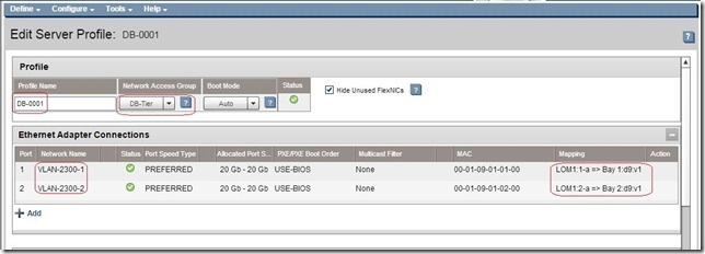 Scenario 8 -HP Virtual Connect FlexFabricNAG in a Shared Uplink Set-Ethernet and FCoE SAN_HP C7000 _17