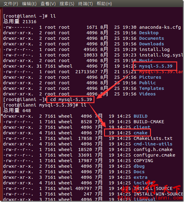 烂泥：mysql5.5数据库cmake源码编译安装_烂泥.mysql5.5.源码.安装_07