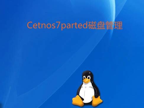 Linux集群与云计算实战指南-Cetnos7parted磁盘管理视频课程