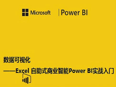 数据可视化-Excel 自助式商业智能Power BI实战入门视频课程