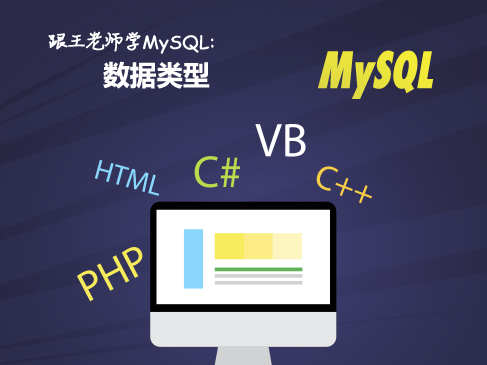 跟王老师学MySQL MySQL的数据类型视频课程