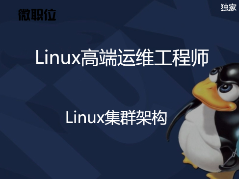 直通名企-Linux微职位：4 Linux集群架构