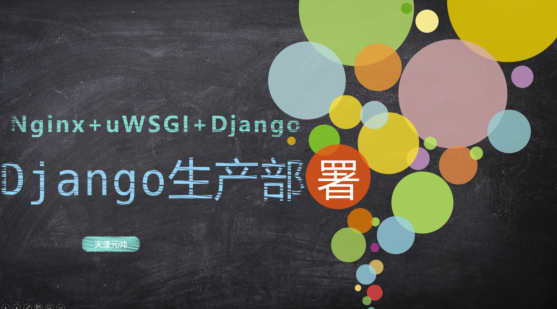 Nginx+uWSGI+Django部署生产环境系列视频课程