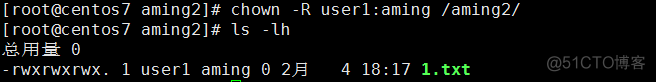 2.14-2.17 chmod/chown/umask/隐藏权限lsattr/chattr_linux_06