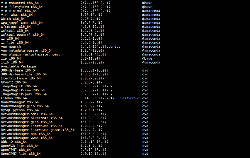 7.1-7.5 安装软件包的三种方法，rpm，yum，搭建yum本地仓库_linux_14