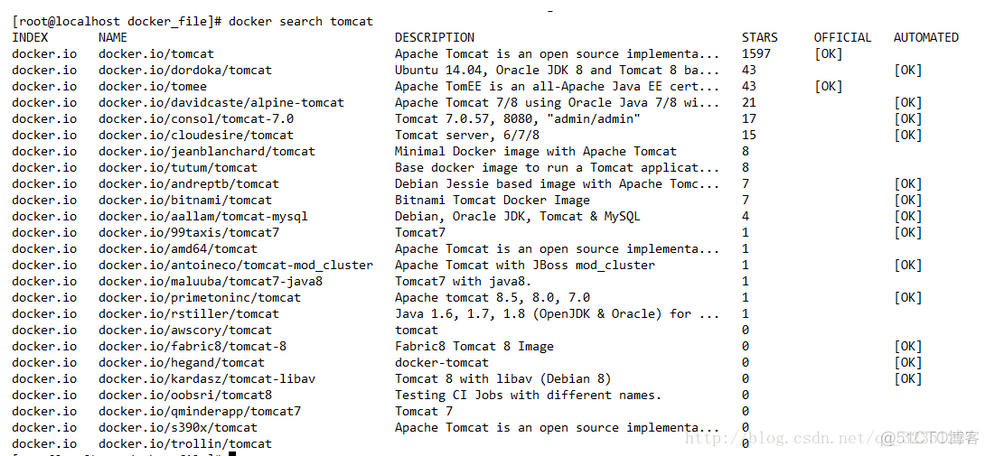 docker  安装 使用  tomcat的安装_安装_04