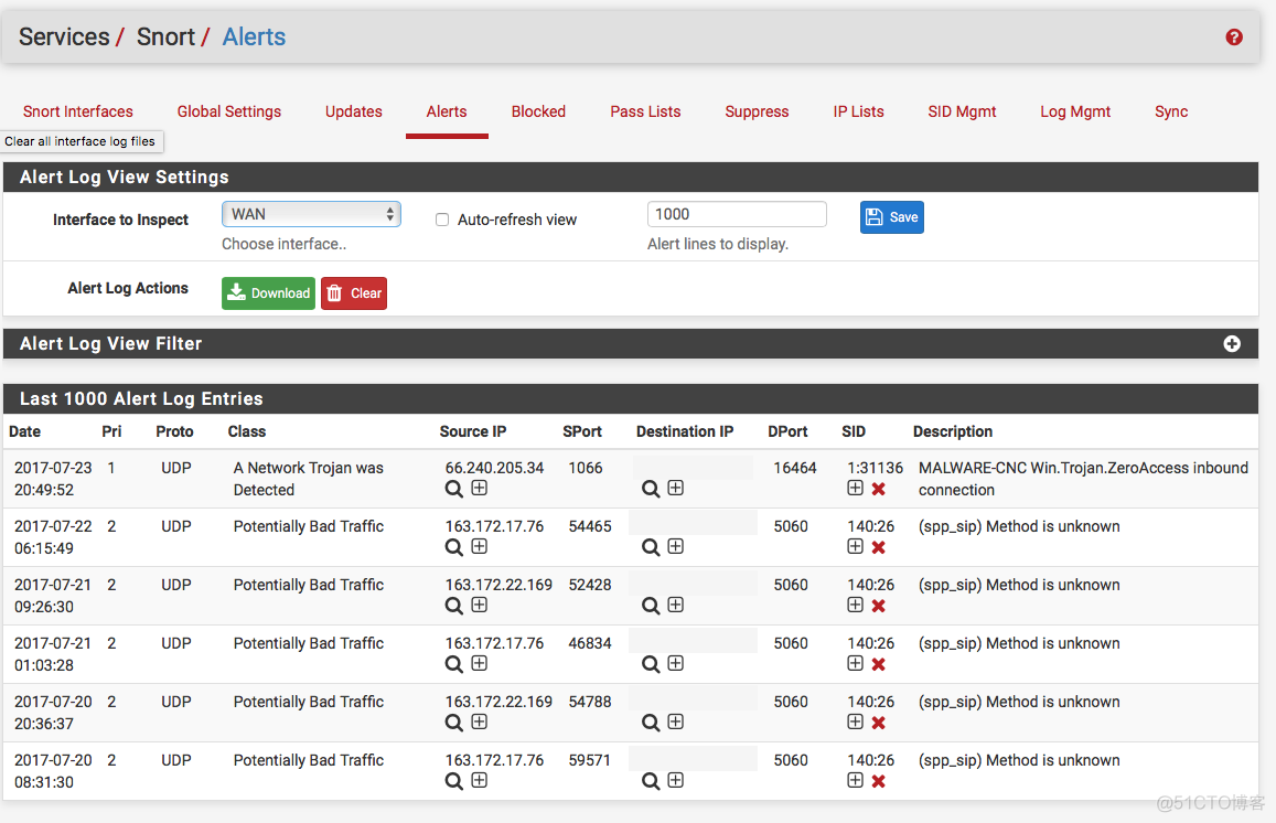 pfSense 配置Snort（包含OpenApp ID）_pfsense Snort_29