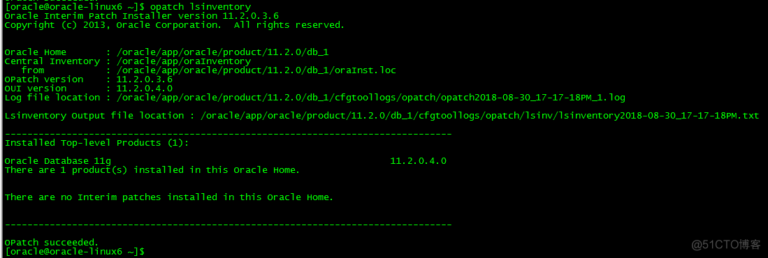 Oracle Linux6.9下安装Oracle 11.2.0.4.0及psu补丁升级_oracle11.2.0.4_73