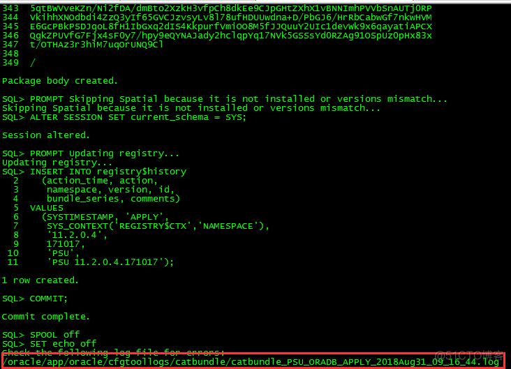 Oracle Linux6.9下安装Oracle 11.2.0.4.0及psu补丁升级_oracle linux6.9_78