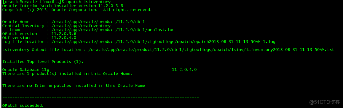 Oracle Linux6.9下安装Oracle 11.2.0.4.0及psu补丁升级_oracle linux6.9_80