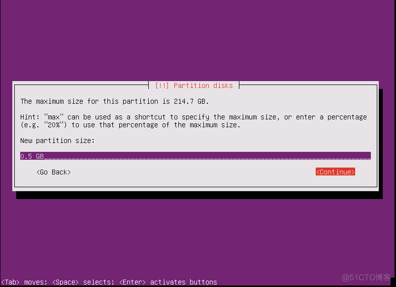 Ubuntu16.04.5以lvm方式安装全记录_Ubuntu16.04.5_31