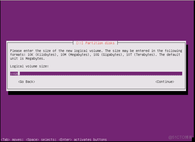Ubuntu16.04.5以lvm方式安装全记录_busybox-initramfs_55