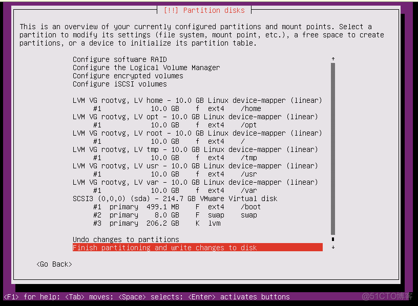 Ubuntu16.04.5以lvm方式安装全记录_Ubuntu16.04.5_66