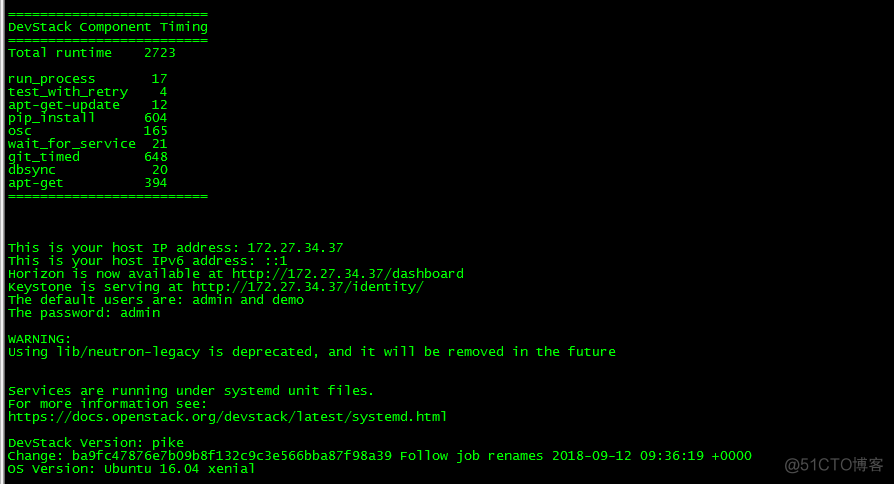 OpenStack实践(一):Ubuntu16.04下DevStack方式搭建p版OpenStack_Ubuntu16.04.5_04