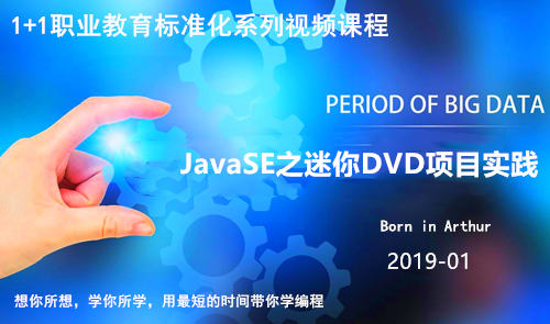  1+1系列Java实训视频教程--JavaSE之迷你DVD项目实践