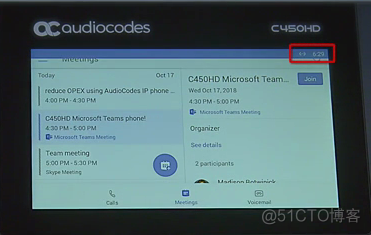 Teams认证话机系列（2）--AudioCodes C450HD_teams 终端 桌面 话机_13