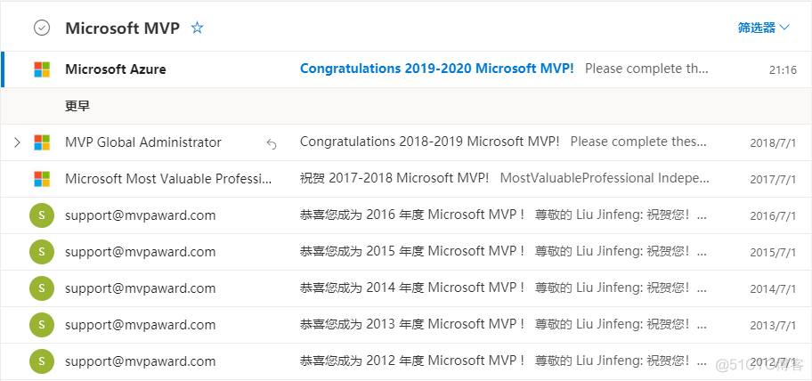 8年Microsoft MVP，下次改方向为Azure_云计算