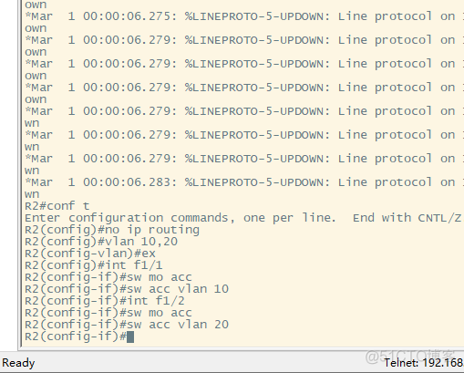 GNS3（Cisco）利用trunk实现跨交换机配置vlan_Cisco_16