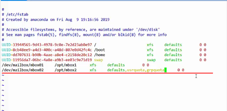 LVM逻辑卷管理和磁盘配额_linux  LVM  磁盘配额_29