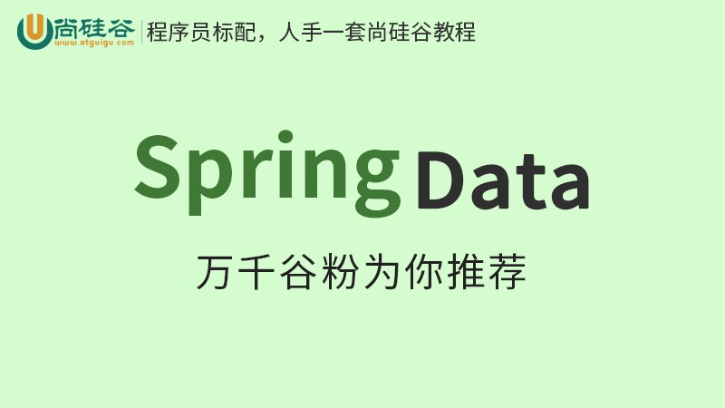 Spring Data视频教程