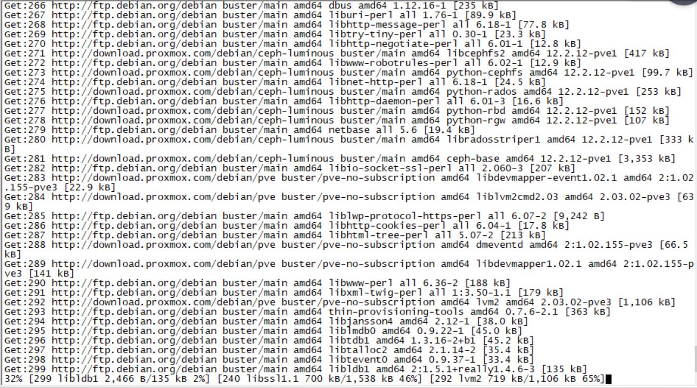 在线系统 proxmox VE 5.4升级到proxmox VE 6.0_proxmox VE6在线升级_02