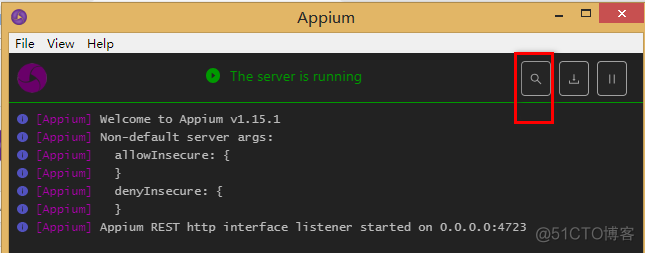 Appium Server 和 Appium Desktop_Appium_07