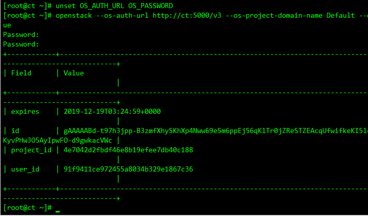 OpenStack Train版双节点安装（三）安装身份认证服务keystone_OpenStack Train_14