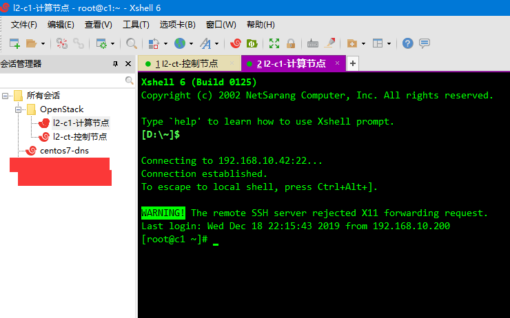 OpenStack Train版双节点安装（七）安装计算服务nova（计算节点）_OpenStack Train_02