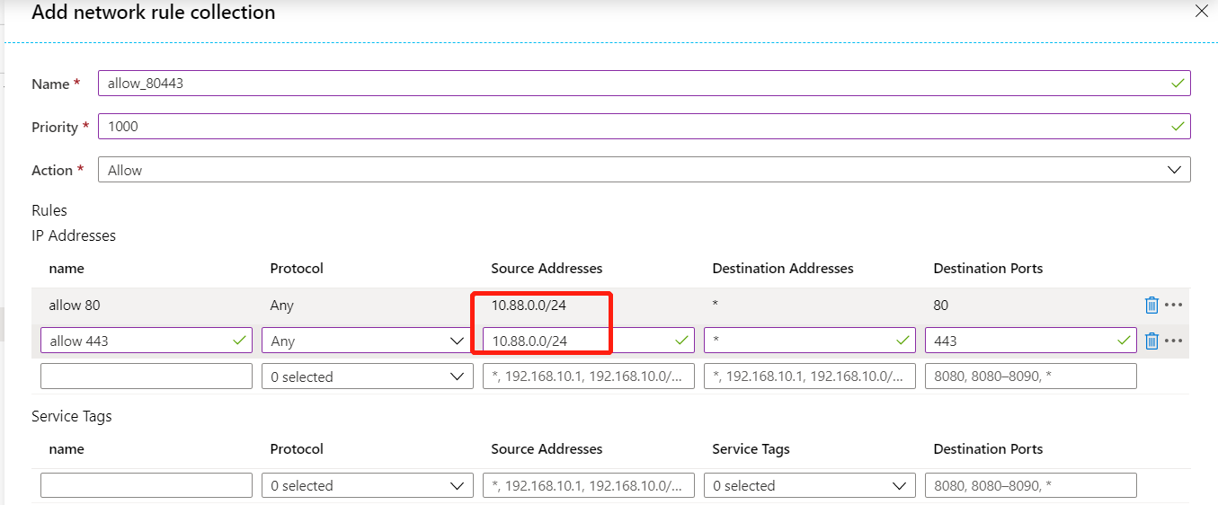 Azure Firewall 实现SNAT_云_09