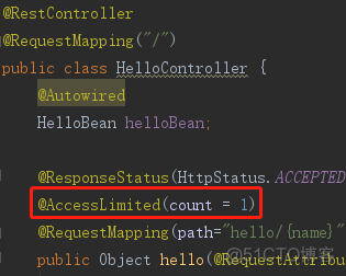 使用注解和Redis，控制REST接口访问频率_接口访问次数