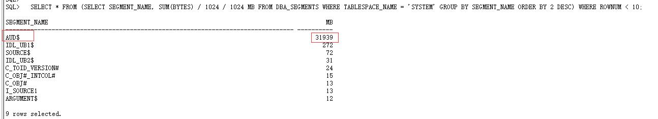 System01 dbf oracle что хранится