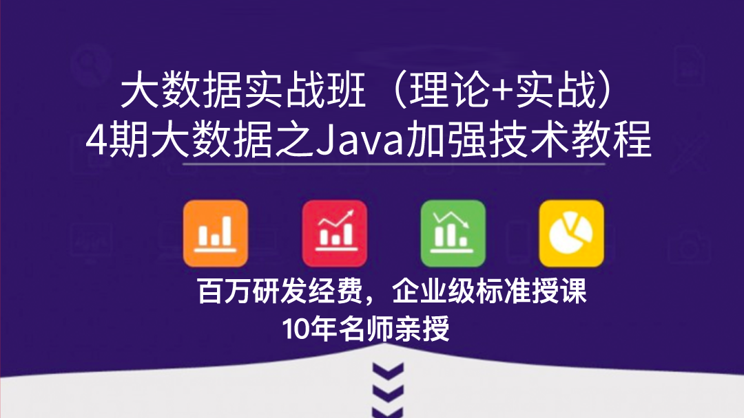 4期大数据之Java加强技术教程（讲理论还讲实操）